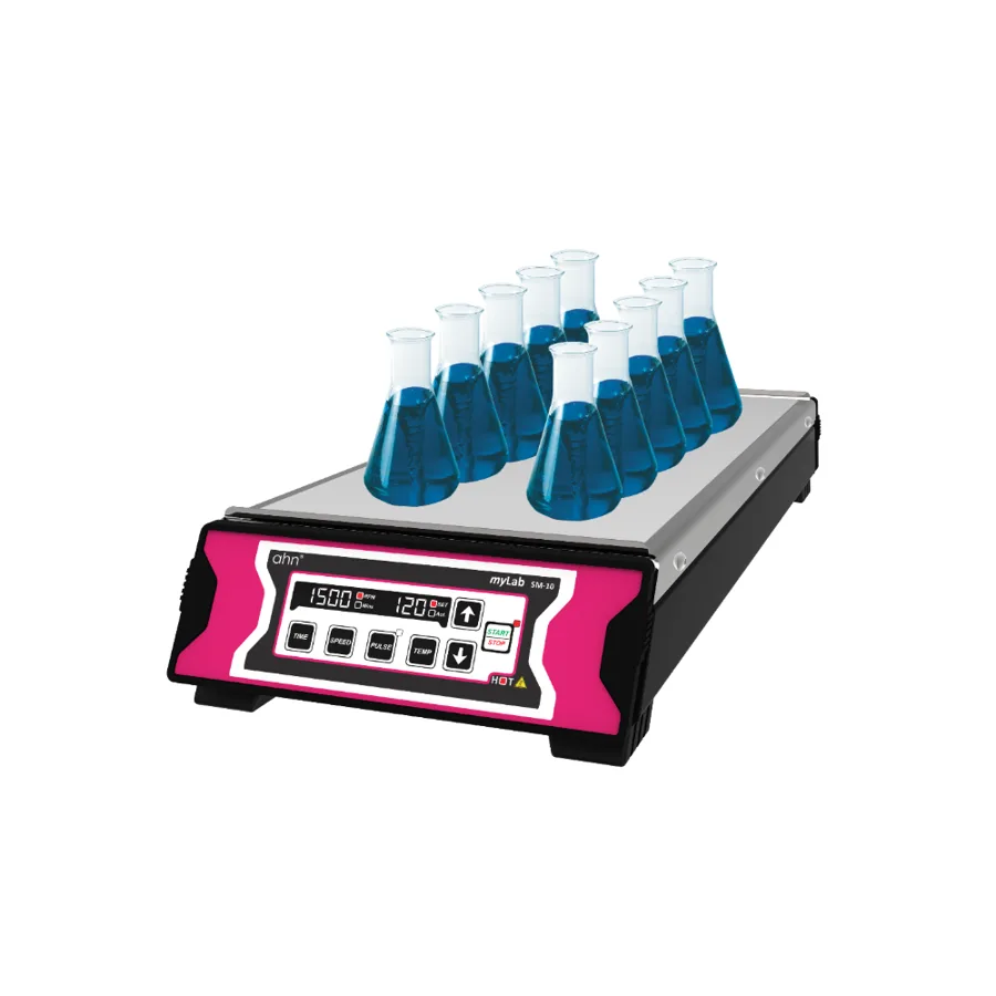 Agitadores magnéticos calefactores multiposición myLab SM-05 / SM-10 / SM-15 AHN