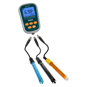 Medidores portátiles de fluoruro, pH y conductividad WS100 y WS200 Apera
