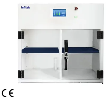 Armarios de almacenamiento con filtro, sin ducto, Infitek CSC-F800, CSC-F820 y CSC-F1600