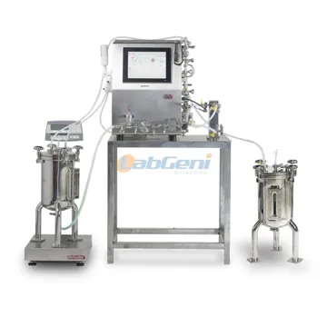 Sistema de ultrafiltración de flujo tangencial Lab Geni