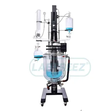 Reactor de vidrio elevable y giratorio VGR-DL Labfreez