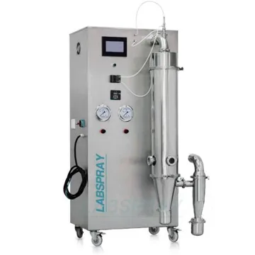 Secador spray con circuito inerte N₂ para solventes orgánicos Labfreez
