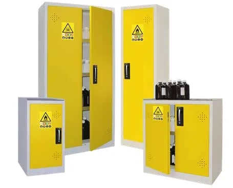 Armarios de seguridad para productos peligrosos en 4 colores serie 14E Ecosafe