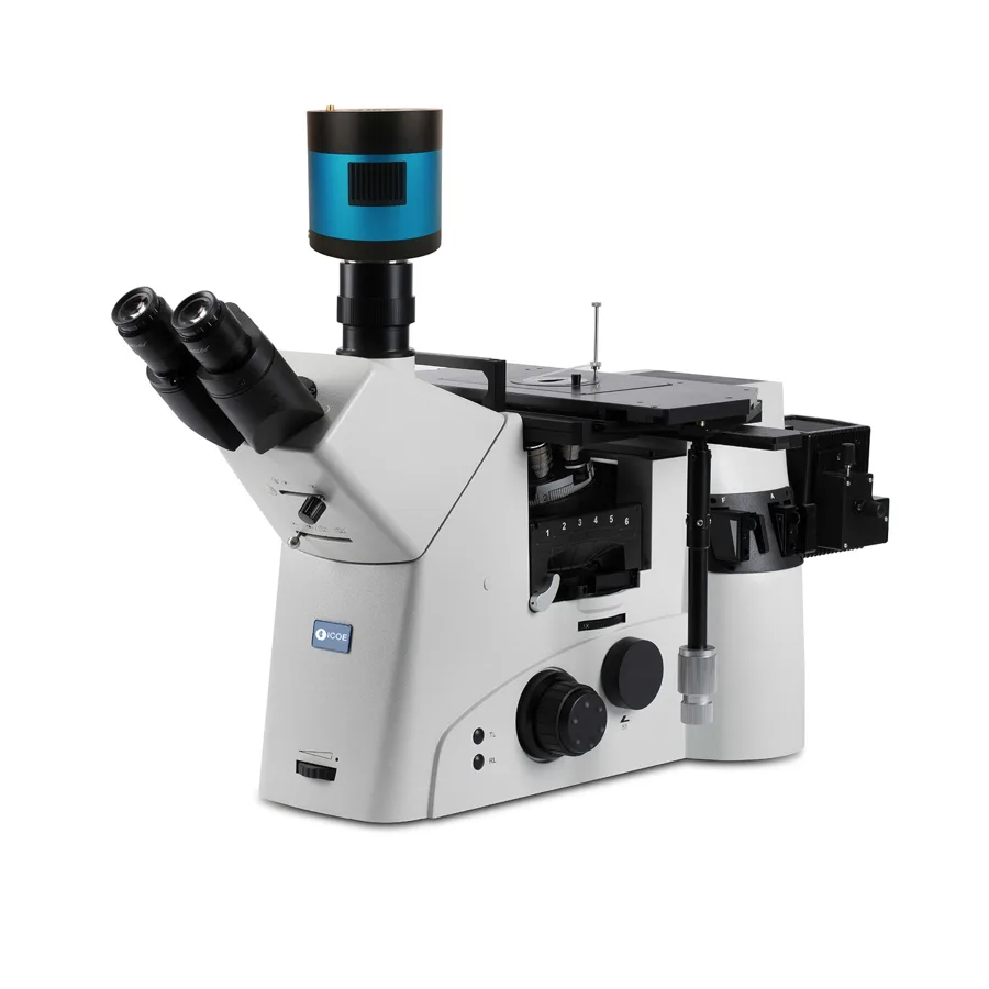 Microscopio metalúrgico invertido IB900ML (investigación) Icoe