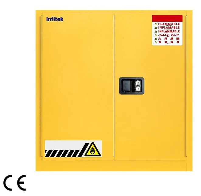 Armarios de seguridad para químicos con aislación de 38 mm Infitek SSC-W4 a SSC-W90