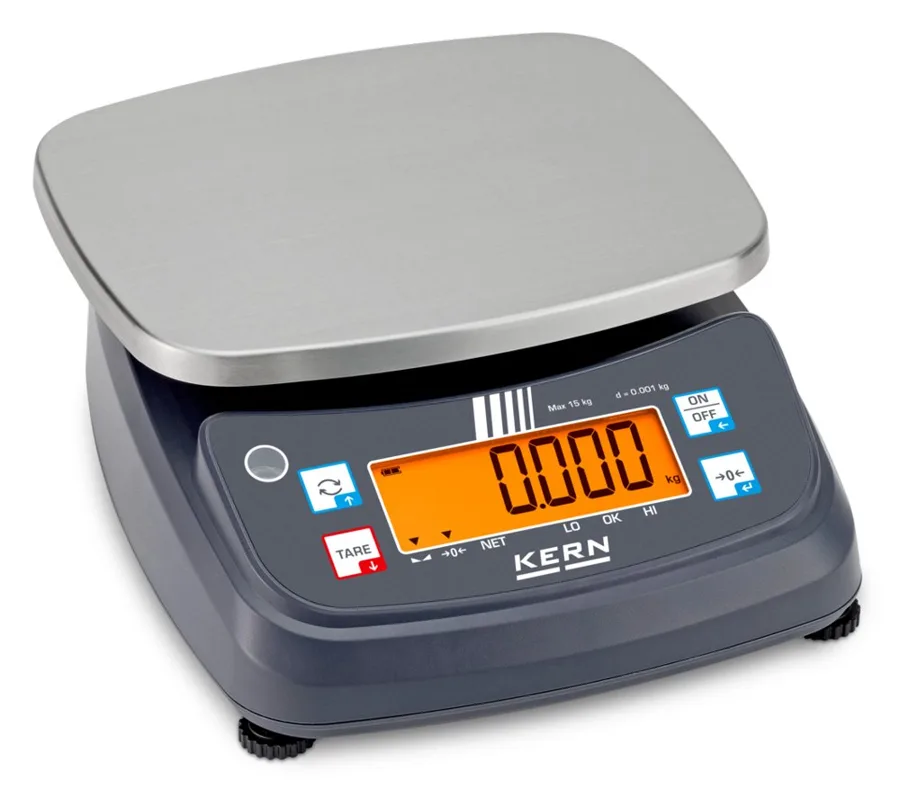 Balanzas de mesa con protección IP Kern FPB