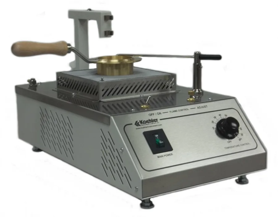 Equipos de punto de inflamación Cleveland copa abierta D92 (manual y automático) Koehler Koehler Instrument