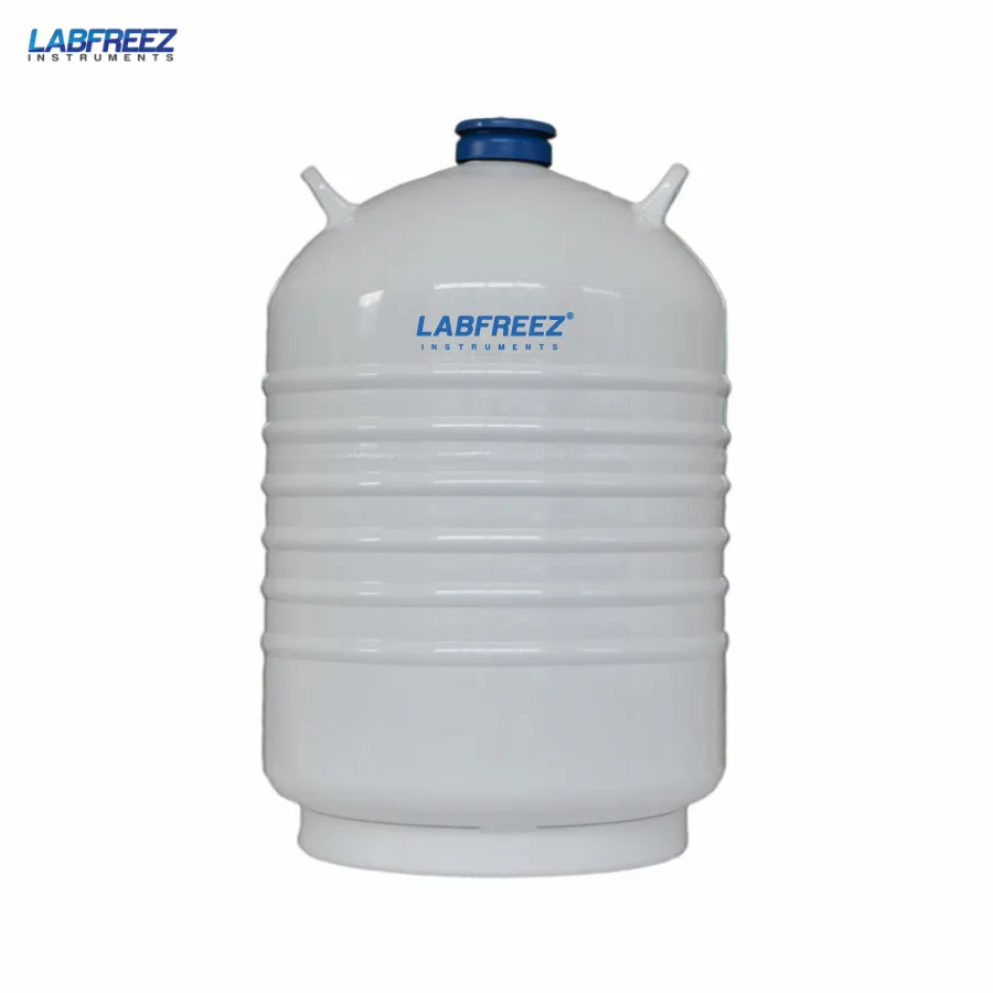 Contenedor de nitrógeno líquido de almacenamiento en aluminio Lab Geni