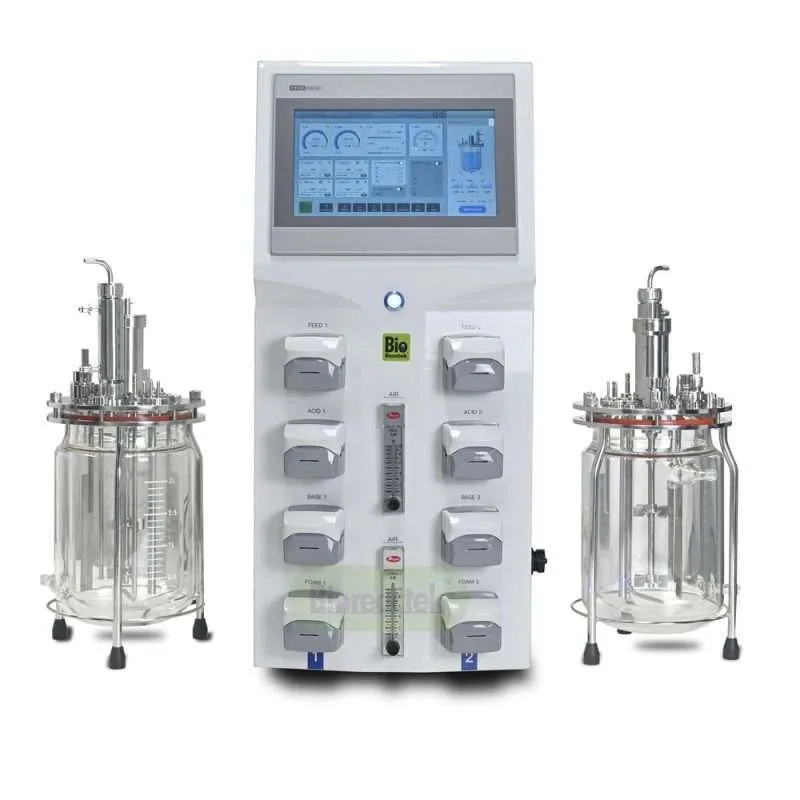 Biorreactor de vidrio de laboratorio BIOF-A, BIOF-D y BIOF-MT Labfreez