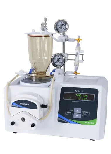 Sistema de filtración por flujo tangencial Rocker Tanfil 100