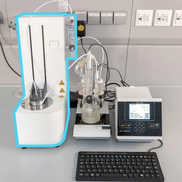 Horno headspace TO 7280 para Karl Fischer coulométrico SI Analytics