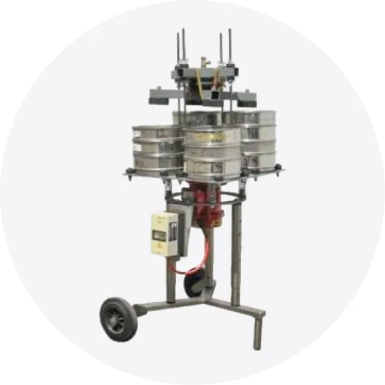 Agitador para tamices Tyler de alta eficiencia TM Engineering