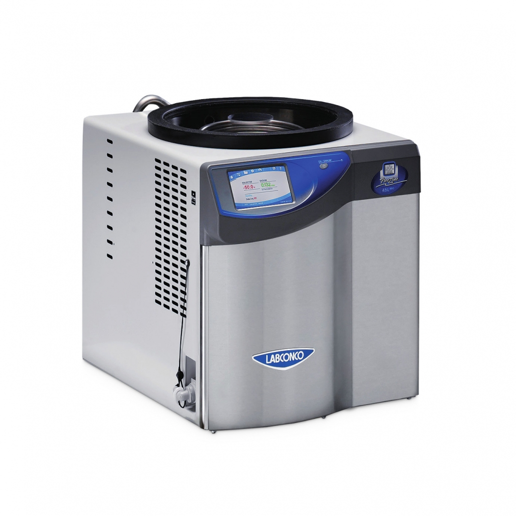 Liofilizadores Labconco FreeZone de 4.5 litros de sobremesa