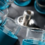 Centrífuga de laboratorio con tubos de ensayo