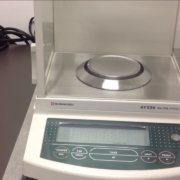 Balanza Analítica de laboratorio