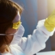 Microcentrífuga de laboratorio tubos de ensayo para muestras