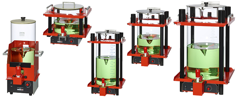 Homogeneizador con tubo de muestras transportable Behr