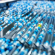 Industria farmacéutica fabricación de medicamentos análisis equipos de laboratorio