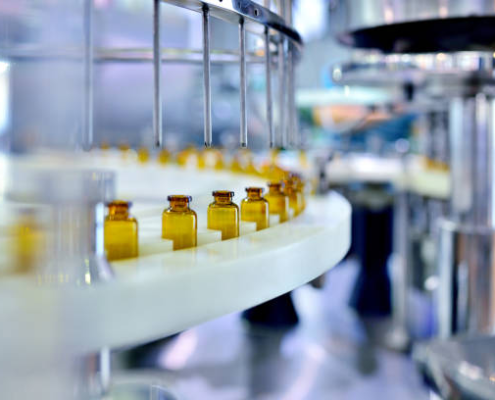 Industria farmacéutica fabricación de medicamentos análisis equipos de laboratorio