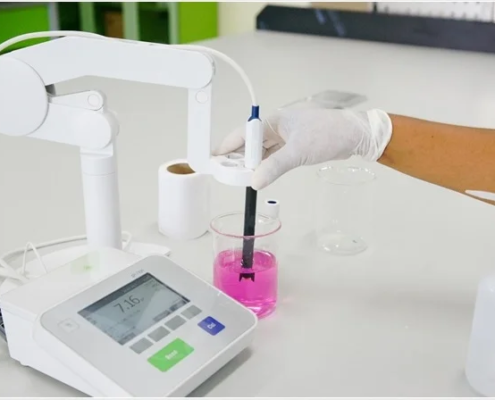 Medidor de PH como calibrarlo en el laboratorio