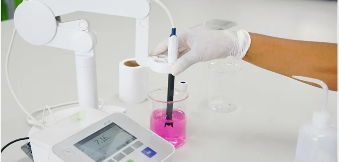 Medidor de PH como calibrarlo en el laboratorio