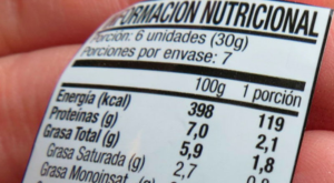 Bromatología para determinar los compuestos de los alimentos empacados información nutricional