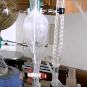 Extracción cannabis destilación aceites esenciales CBD marihuana