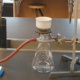 Filtración a vacío buchner equipos de laboratorio filtrado bomba de vacío