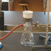 Filtración a vacío equipos de laboratorio bomba de vacío