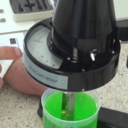 Viscosímetro análisis de viscosidad equipos de laboratorio
