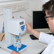 Viscosímetro análisis de viscosidad equipos de laboratorio