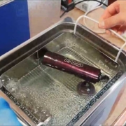 Baño Ultrasónico prueba de rendimiento equipos de laboratorio