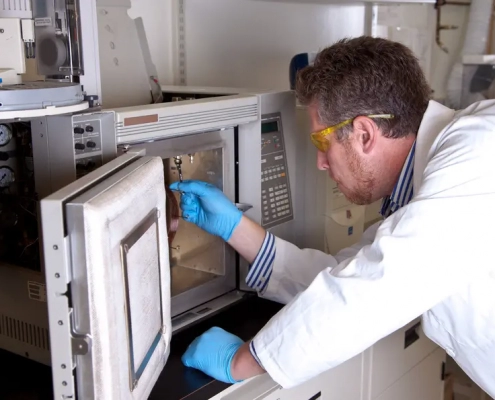 Horno de laboratorio equipos de laboratorio análisis