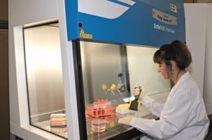 Gabinete de bioseguridad equipos de laboratorio análisis ciencia