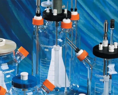 Instrumentos de vidrio equipos de laboratorio análisis ciencia