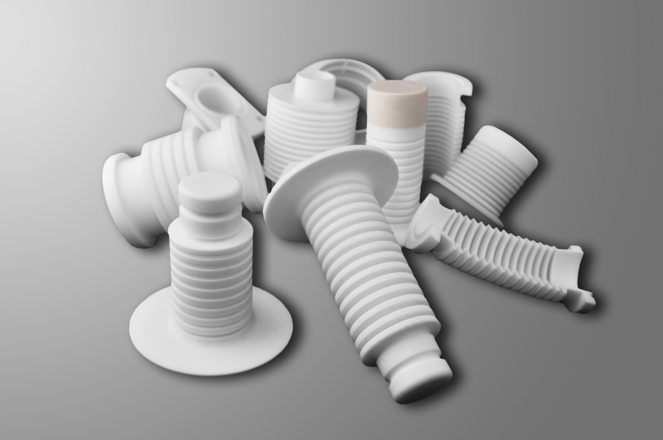 Piezas en PTFE y PFA de BG
